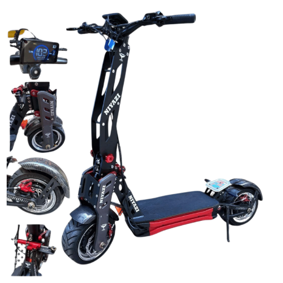 صورة سكوتر كهربائي مزدوج المحرك 60 فولت